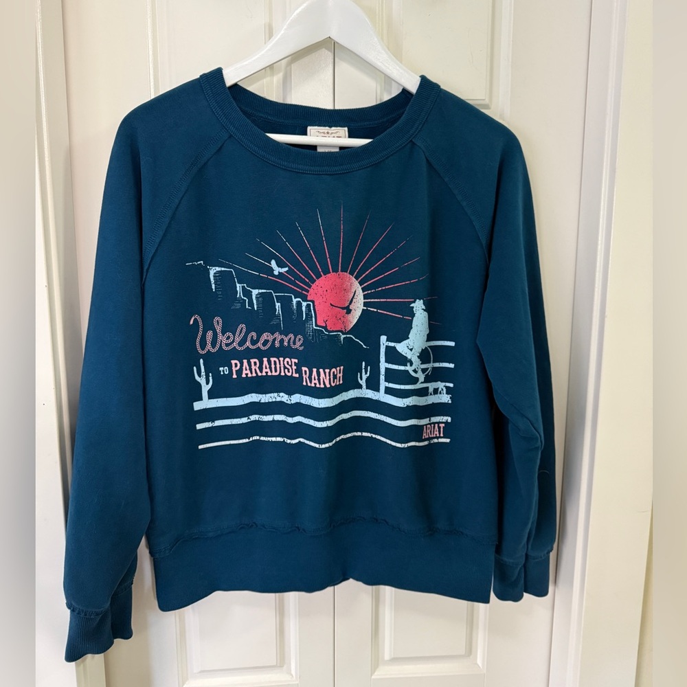 ARIAT Women’s Paradise Ranch Sweatshirt – Size L